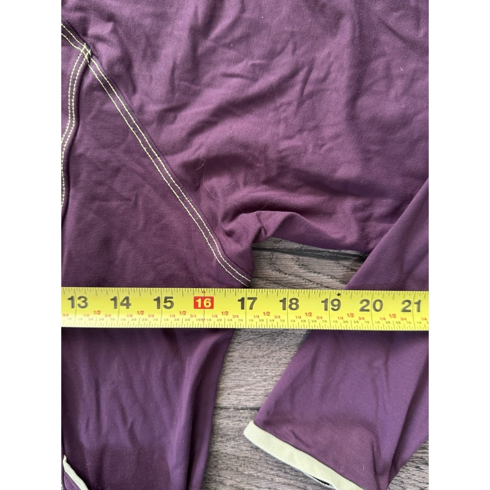 Prana Jacket Womens Small Purple Full Zip Athletic Stretch‎ Hiking Yoga USA Made - Picture 12 of 14